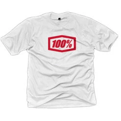 100% Essential T-Shirt 11 100% Essential T-Shirt -Motorcycle Riding Equipment 100 Essential T Shirt White detail 1 67286.1453922569