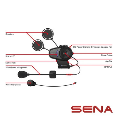 Sena 10S Headset And Intercom 1 Sena 10S Headset And Intercom
