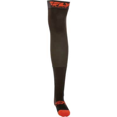 Fly Racing Knee Brace Socks Black/Red 1 Fly Racing Knee Brace Socks Black/Red