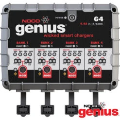 Noco Genius G4 4.4-Amp 4-Bank 7-Step Battery Charger