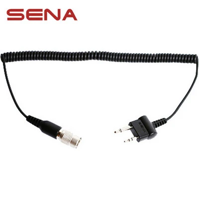 Sena SR-10 2-Way Radio Straight Twin Pin Connector Cable 1 Sena SR-10 2-Way Radio Straight Twin Pin Connector Cable