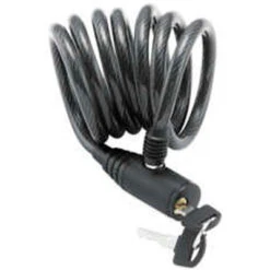 Bully Locks 6' 10MM Coil With Integrated Cable Lock