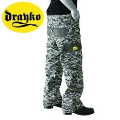 Drayko Cargo Jeans -Motorcycle Riding Equipment Drayko Optix gray white detail 1 600 63793.1482006315