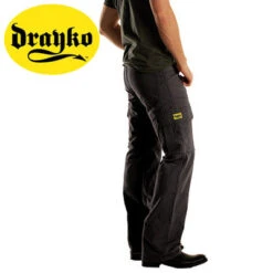 Drayko Cargo Jeans -Motorcycle Riding Equipment Drayko cargo pants Black detail 1 600 52776.1482006305