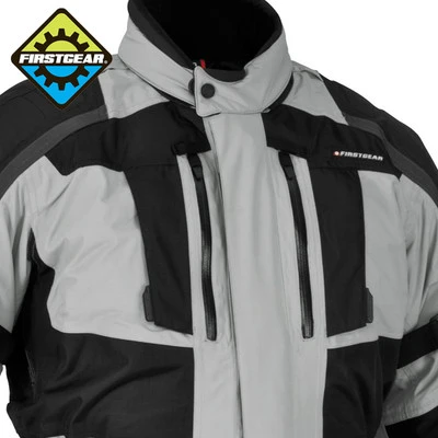 Firstgear Kathmandu Jacket Grey/Black 2 Firstgear Kathmandu Jacket Grey/Black - Image 2