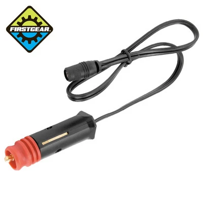 Firstgear Power Port/BMW Style Plug To Coax Jack 18" Adapter