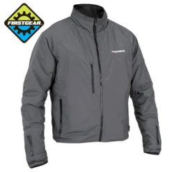 Firstgear Waterproof Heated Jacket Grey