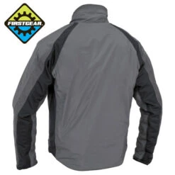 Firstgear Women's Waterproof Heated Jacket -Motorcycle Riding Equipment First Gear Waterproof Heated jacket grey detail 3 ps 93690.1481949683