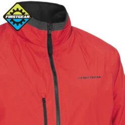 Firstgear Women's Waterproof Heated Jacket -Motorcycle Riding Equipment First Gear Waterproof Heated jacket red detail 2 ps 51616.1481949697