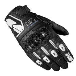 Spidi G-Carbon Gloves -Motorcycle Riding Equipment G CARBON Black White 1 90211.1667941524