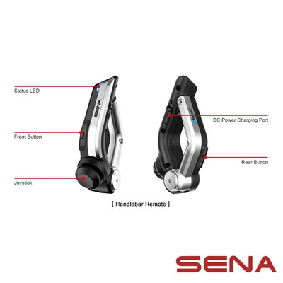 Sena Bluetooth Communication System Handlebar Remote 1 Sena Bluetooth Communication System Handlebar Remote