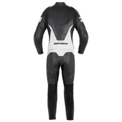 Spidi Laser Touring Lady Leather Suit -Motorcycle Riding Equipment LASERTOURINGLADY Black White 2 93686.1667941547