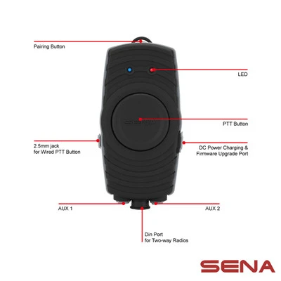 Sena SR-10 Bluetooth Two-Way Radio Adapter 2 Sena SR-10 Bluetooth Two-Way Radio Adapter - Image 2