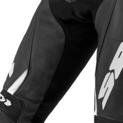Spidi RR Pro 2 Perforated Leather Pants 5 Spidi RR Pro 2 Perforated Leather Pants -Motorcycle Riding Equipment RRPRO2WIND Black White 3 00971.1667941537