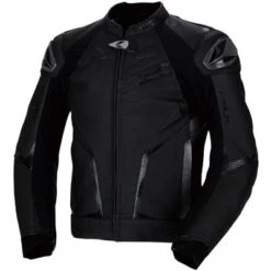 RS Taichi RSJ832 GMX Arrow Leather Jacket -Motorcycle Riding Equipment RS Taichi RSJ832 Leather Jacket Black Front 82966.1488398227