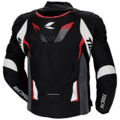 RS Taichi RSJ832 GMX Arrow Leather Jacket -Motorcycle Riding Equipment RS Taichi RSJ832 Leather Jacket Black Red Back 97748.1488398232