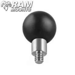 Ram Mounts 1" Ball With 1/4"-20 Male Threaded Post For Cameras