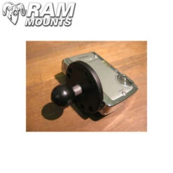 Ram Mounts 2.5" Round Base (AMPs Hole Pattern), 1" Ball & 1/4"-20 Threaded Male Post For Cameras -Motorcycle Riding Equipment Ram Mounts 2.5 Round Base AMPs Hole Pattern 1 Ball 1 4 detail 4 36205.1481992545