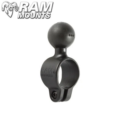 Ram Mounts Composite Rail Base With 1" Ball For Rails From 0.75" To 1" Diameter