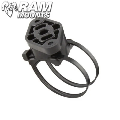 Ram Mounts EZ-On/Off Bicycle Mount With Dual Strap Base And Swivel Diamond Base Adapter