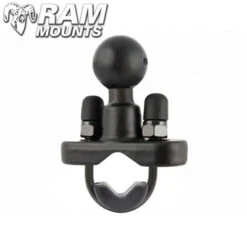 Ram Mounts Rail Base & 1" Ball For Rails From 0.5" To 1.25" Diameter