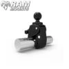 Ram Mounts Small Tough-Claw With 1" Diameter Rubber Ball