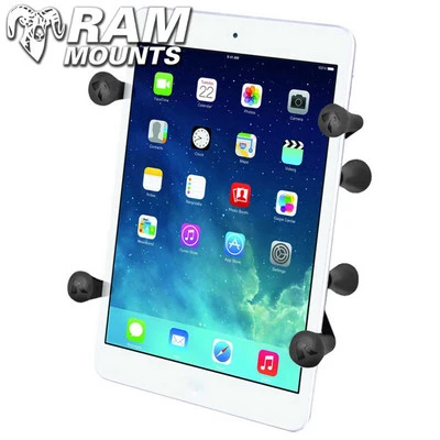 Ram Mounts Universal X-Grip II Tablet Holder With 1" Ball For Small Tablets 1 Ram Mounts Universal X-Grip II Tablet Holder With 1" Ball For Small Tablets