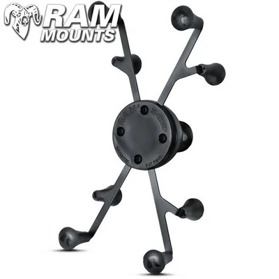 Ram Mounts Universal X-Grip II Tablet Holder With 1" Ball For Small Tablets 4 Ram Mounts Universal X-Grip II Tablet Holder With 1" Ball For Small Tablets - Image 4
