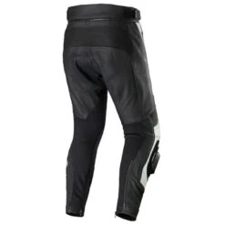 Cortech Revo Men's Leather Sport Pants 6 Cortech Revo Men's Leather Sport Pants -Motorcycle Riding Equipment Revo Mens Sport Pants Black White 2 95252.1665588237