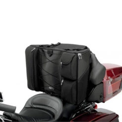 Saddlemen BR4100 Dresser Back Seat Bag -Motorcycle Riding Equipment Saddlemen BR4100 Dresser Back Seat Bag PU35010322b 49451.1458238524
