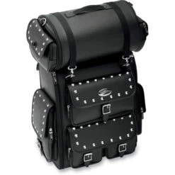 Saddlemen EX2200/2200S Deluxe Sissy Bar Bag -Motorcycle Riding Equipment Saddlemen EX2200S Deluxe Sissy Bar Bag PU35150097 34402.1458738890