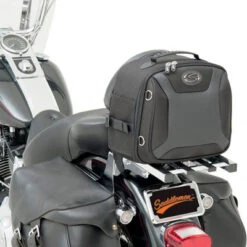 Saddlemen FTB1000 Sport Sissy Bar Bag -Motorcycle Riding Equipment Saddlemen FTB1000 Sport Sissy Bar Bag PU35150138a 61488.1458337414