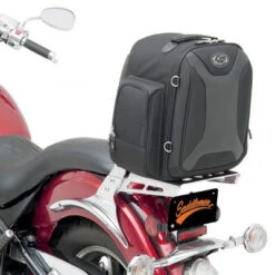 Saddlemen FTB1500 Sport Sissy Bar Bag -Motorcycle Riding Equipment Saddlemen FTB1500 Sport Sissy Bar Bag PU35150139 99225.1458565102