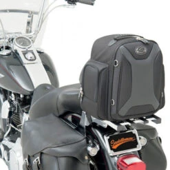 Saddlemen FTB1500 Sport Sissy Bar Bag -Motorcycle Riding Equipment Saddlemen FTB1500 Sport Sissy Bar Bag PU35150139a 42057.1458565095
