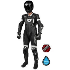 Cortech Sector Pro Air 1-Piece Suit 10 Cortech Sector Pro Air 1-Piece Suit -Motorcycle Riding Equipment Sector 1 Piece Suit Black White 5 88237.1665587650