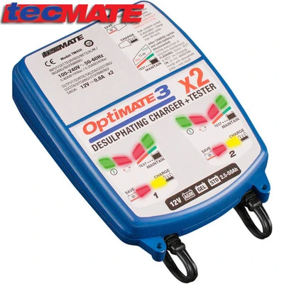 TecMate TM451 OptiMate 3x2 2-Bank Battery Charger