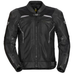 Cortech Vader Leather Mesh Jacket -Motorcycle Riding Equipment cortech vader leather jacket black 2 37230.1647366982