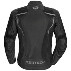 Cortech Vader Leather Mesh Jacket -Motorcycle Riding Equipment cortech vader leather jacket black 3 27112.1647366980