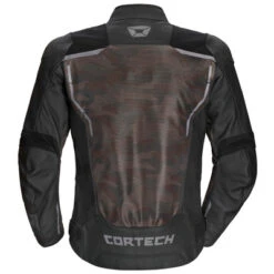 Cortech Vader Leather Mesh Jacket -Motorcycle Riding Equipment cortech vader leather jacket black camo 3 93976.1647366981