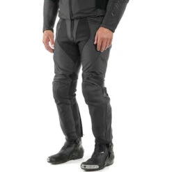 Dainese Men's Pony 3 Perforated Leather Pants -Motorcycle Riding Equipment dainese pony 3 perforated leather pants 4 35531.1673983155