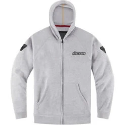 Icon Uparmor Hoodie -Motorcycle Riding Equipment icon uparmor hoodie gray 1 43961.1652217801