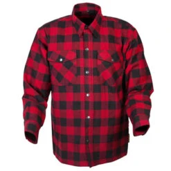 Scorpion Covert Flannel Jacket -Motorcycle Riding Equipment scorpion covert flannel red black 79556.1508867633