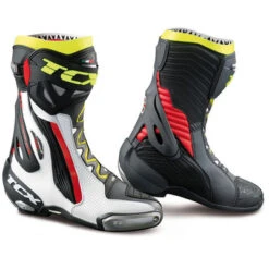 TCX RT-Race Pro Air Boots 6 TCX RT-Race Pro Air Boots -Motorcycle Riding Equipment tcx rt race pro air boots white red fluo yellow 66030.1569609571