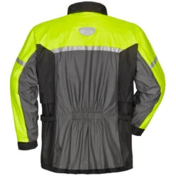 Tourmaster Sentry Rain Jacket -Motorcycle Riding Equipment tourmaster sentry rain jacket hi viz 3 16681.1647367938