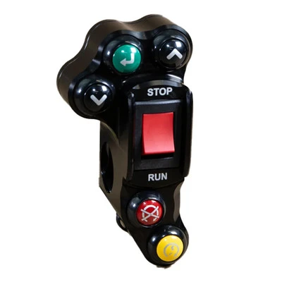 Woodcraft Yamaha YZF-R1 15-23 RH Race Handlebar Switch 1 Woodcraft Yamaha YZF-R1 15-23 RH Race Handlebar Switch